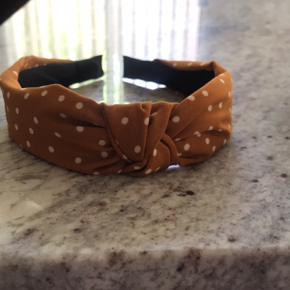 Hand made Bundle of 5 silk headbands perfect for fall - Picture 3 of 9